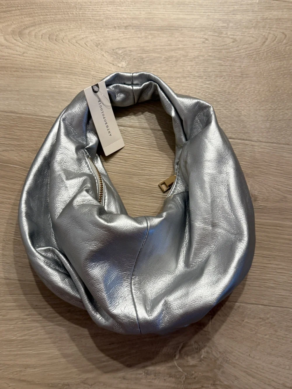 Shiraleah Milano Mini Hobo, Silver